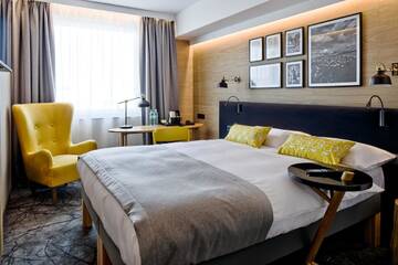 Фото номера Стандартный двухместный номер с 1 кроватью Отель Ibis Styles Tomaszow Lubelski г. Томашув-Любельский 4